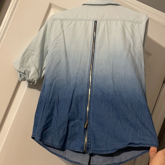 Bebe jean 3/4 sleeve top - Picture 4 of 6